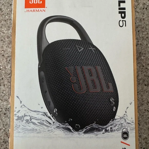 JBL Black and Orange Portable Speaker - Picture 5 of 7